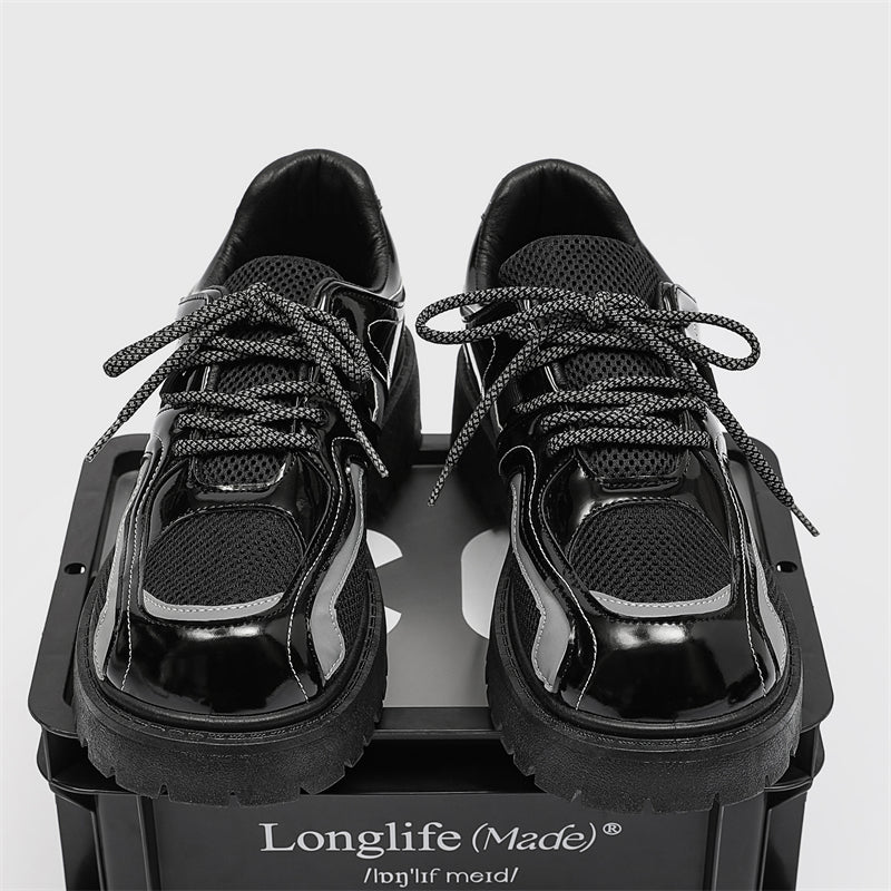 MLB LTHR-17 Reflective Chunky Boots - Sneakernational