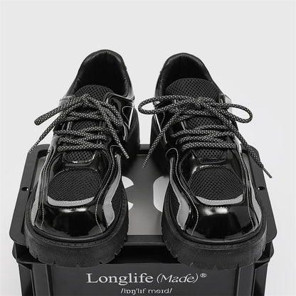 MLB LTHR-17 Reflective Chunky Boots - Sneakernational