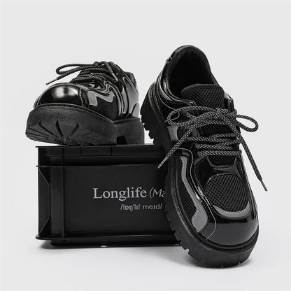 MLB LTHR-17 Reflective Chunky Boots - Sneakernational