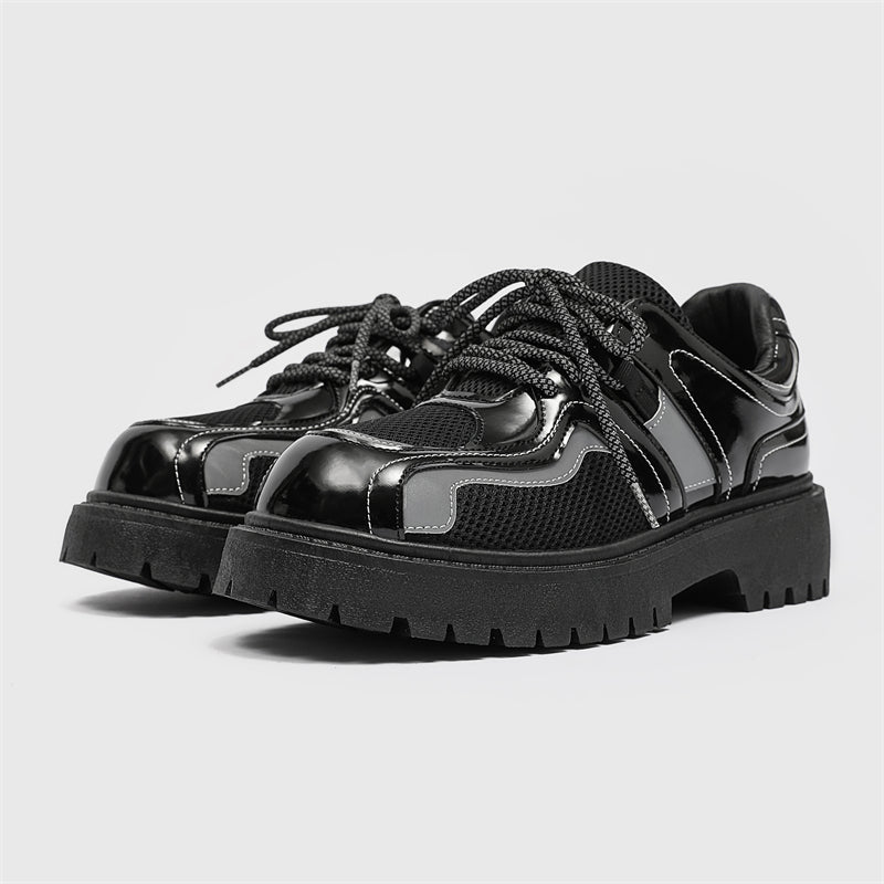 MLB LTHR-17 Reflective Chunky Boots - Sneakernational