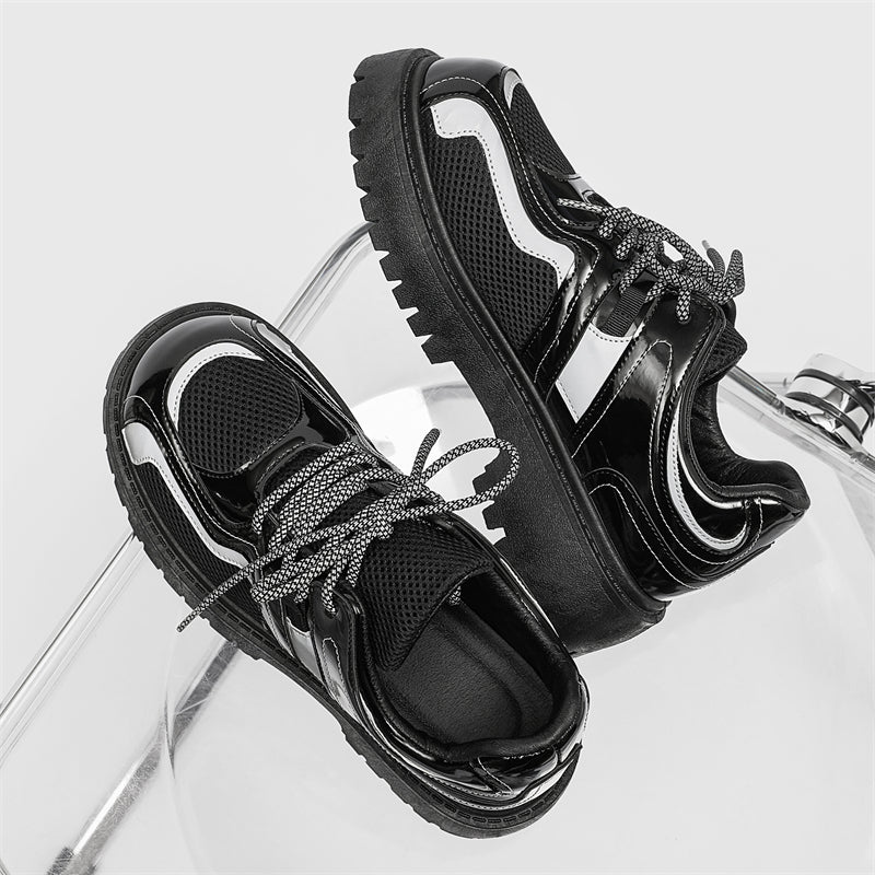 MLB LTHR-17 Reflective Chunky Boots - Sneakernational