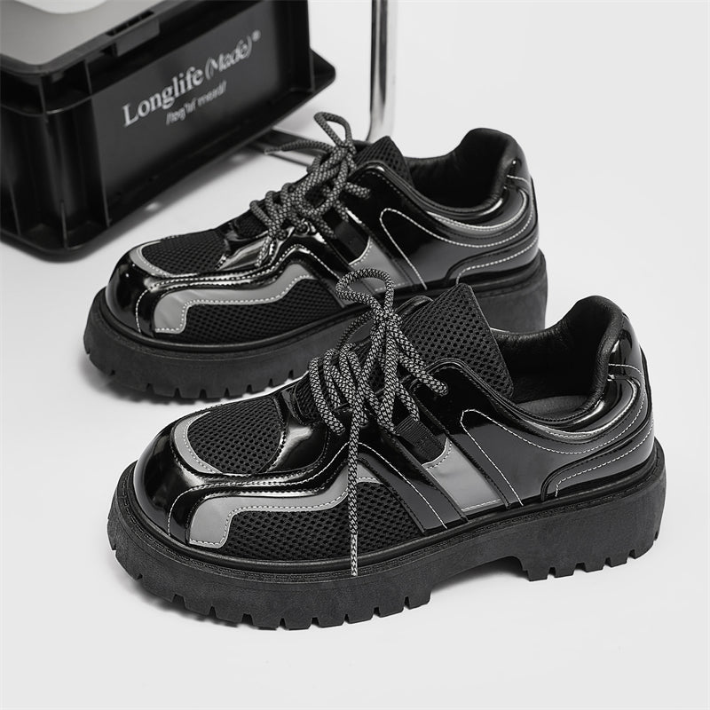 MLB LTHR-17 Reflective Chunky Boots - Sneakernational