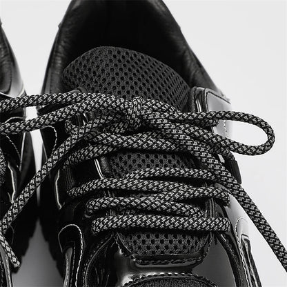 MLB LTHR-17 Reflective Chunky Boots - Sneakernational