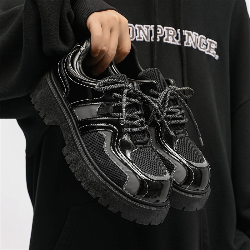 MLB LTHR-17 Reflective Chunky Boots - Sneakernational