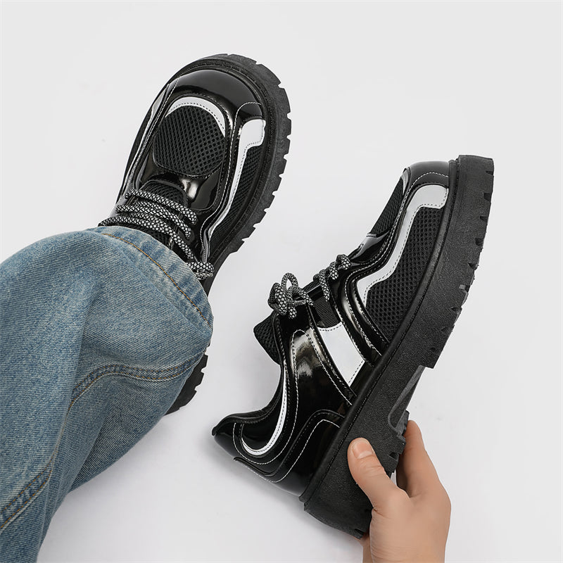 MLB LTHR-17 Reflective Chunky Boots - Sneakernational