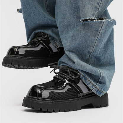 MLB LTHR-17 Reflective Chunky Boots - Sneakernational