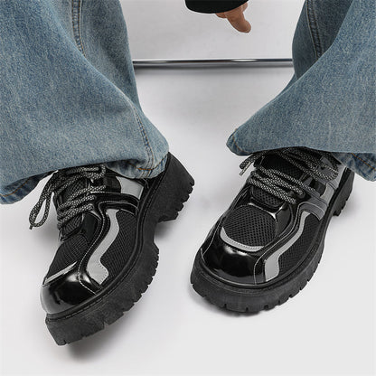 MLB LTHR-17 Reflective Chunky Boots - Sneakernational