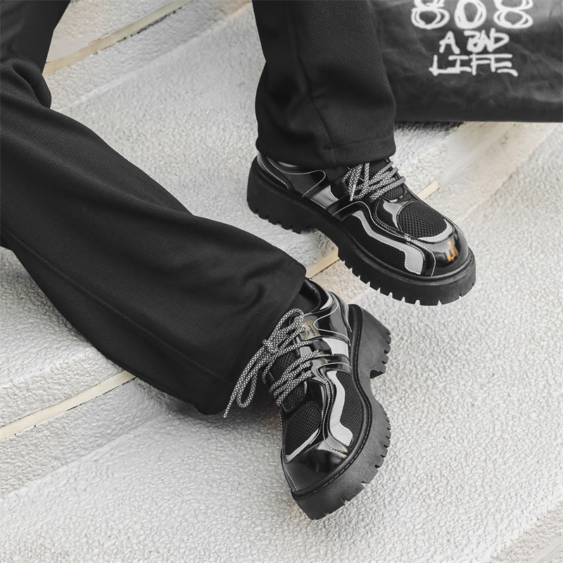 MLB LTHR-17 Reflective Chunky Boots - Sneakernational