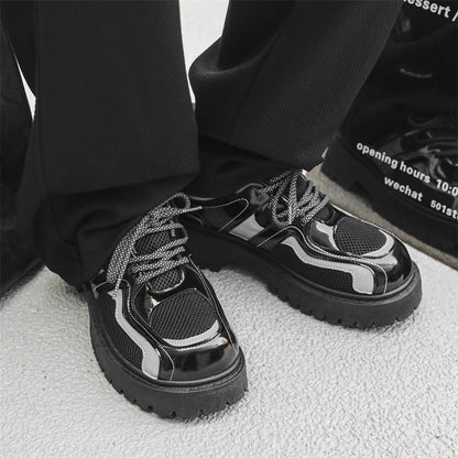 MLB LTHR-17 Reflective Chunky Boots - Sneakernational
