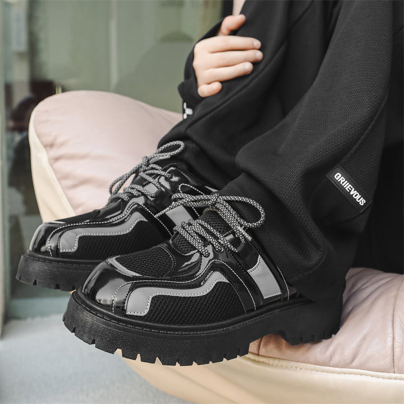 MLB LTHR-17 Reflective Chunky Boots - Sneakernational