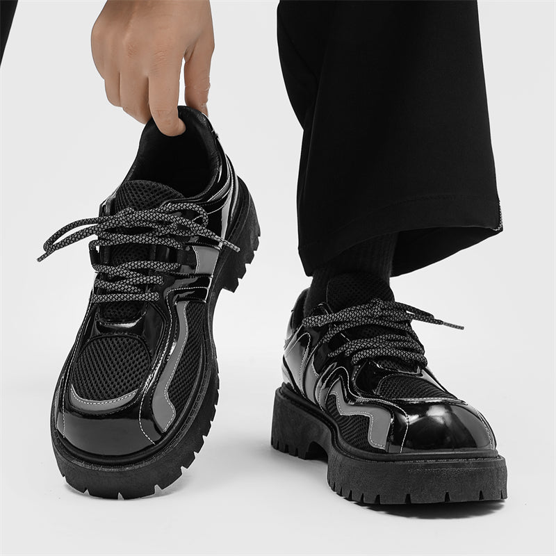 MLB LTHR-17 Reflective Chunky Boots - Sneakernational
