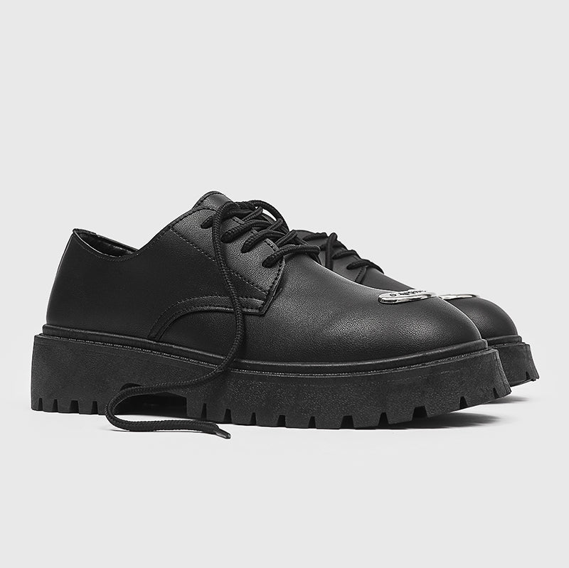 MLB LTHR-18 Metal-Plated Combat Boots - Sneakernational