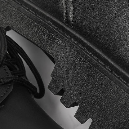 MLB LTHR-18 Metal-Plated Combat Boots - Sneakernational