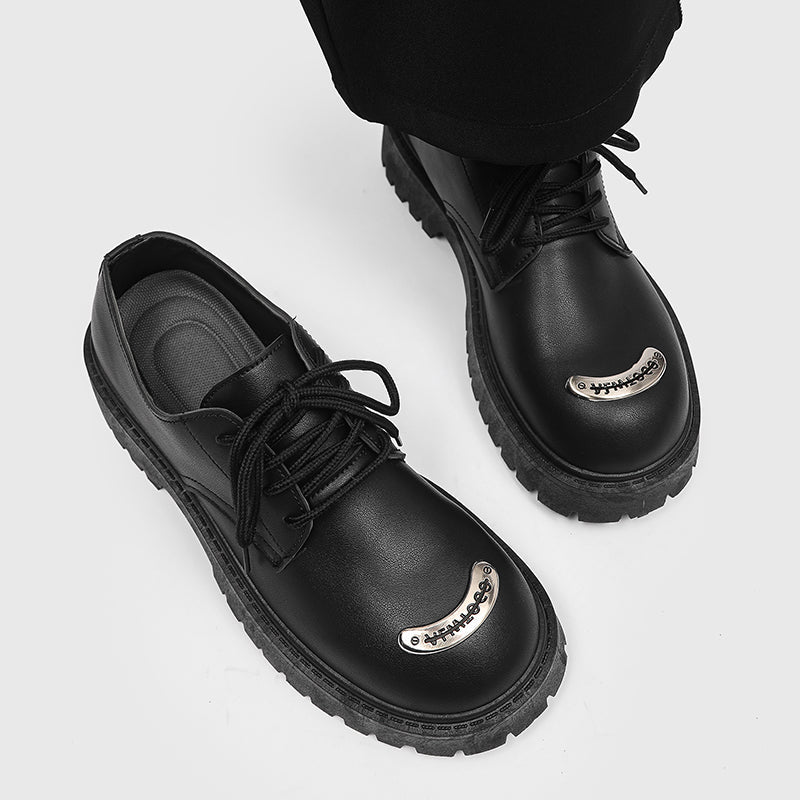 MLB LTHR-18 Metal-Plated Combat Boots - Sneakernational