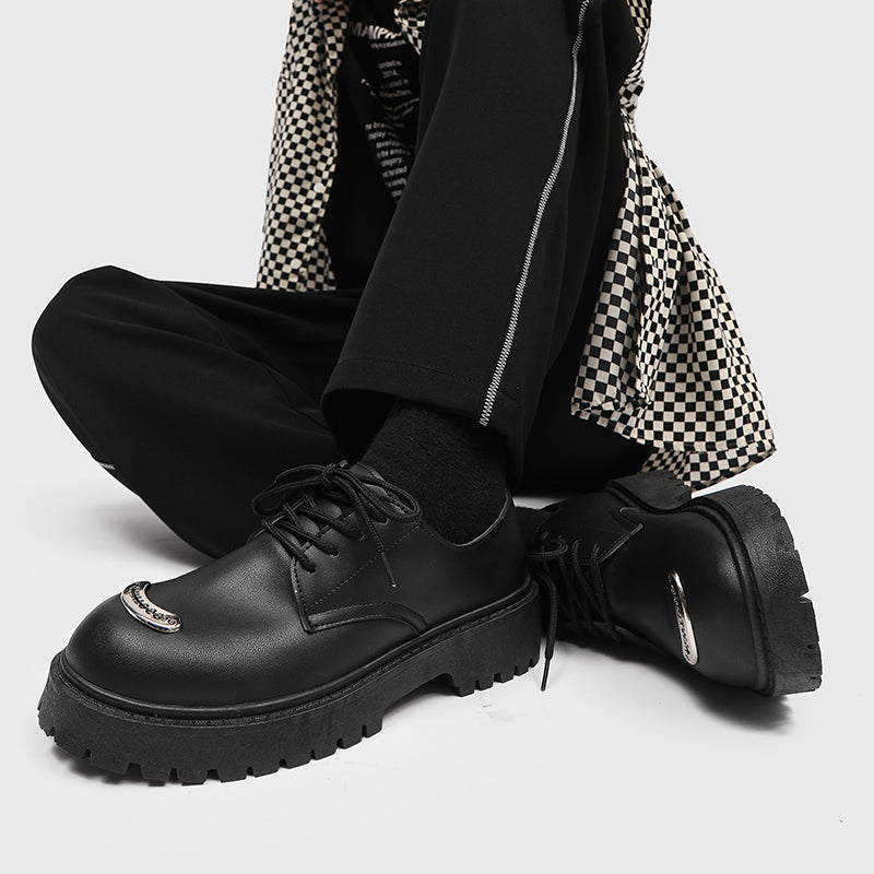 MLB LTHR-18 Metal-Plated Combat Boots - Sneakernational