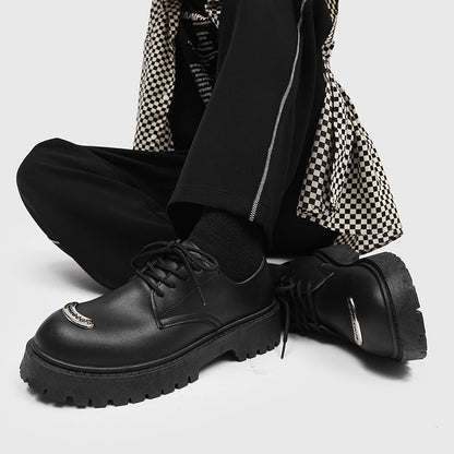 MLB LTHR-18 Metal-Plated Combat Boots - Sneakernational