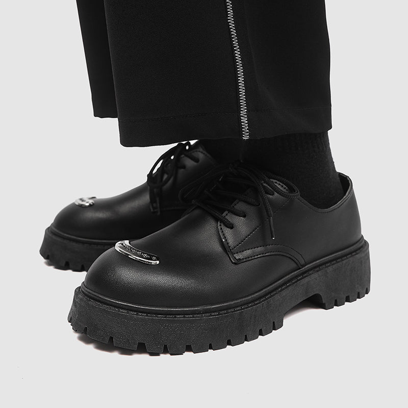 MLB LTHR-18 Metal-Plated Combat Boots - Sneakernational