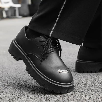 MLB LTHR-18 Metal-Plated Combat Boots - Sneakernational