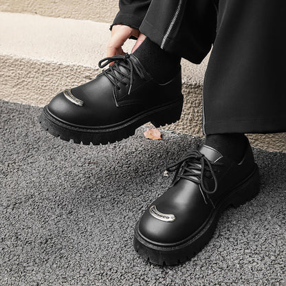 MLB LTHR-18 Metal-Plated Combat Boots - Sneakernational