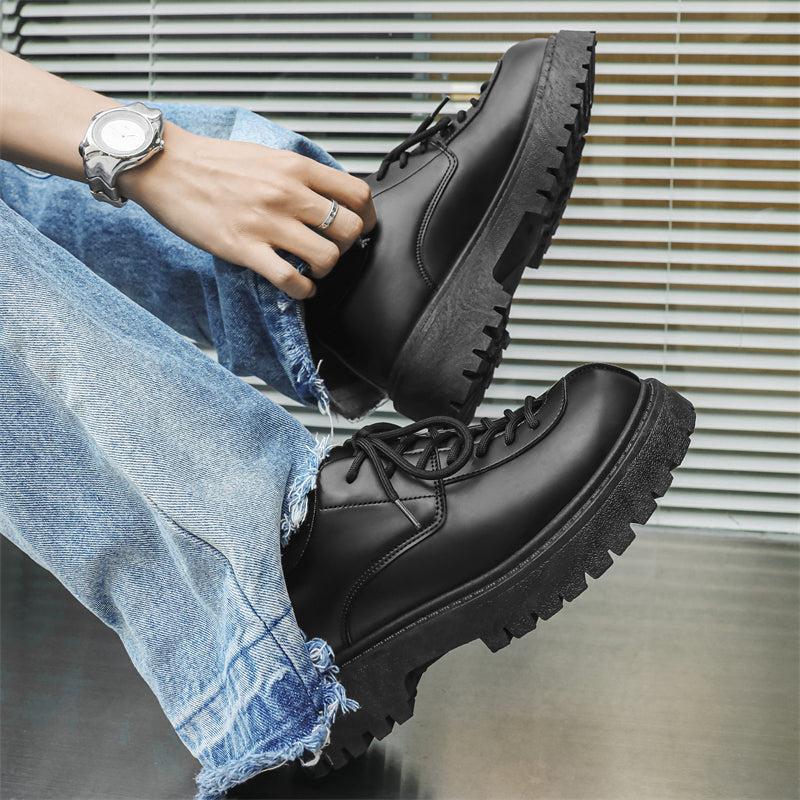 MLB LTHR-21 Combat-Style Boots - Sneakernational