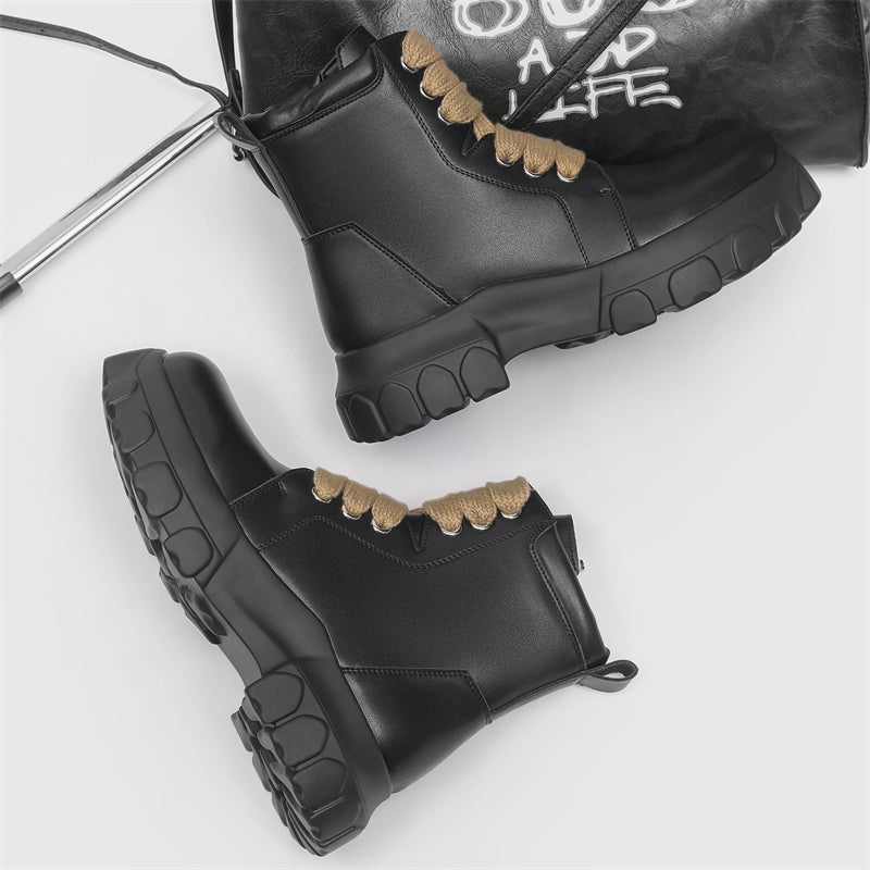 MLB LTHR-02 High-Top Combat Boots - Sneakernational