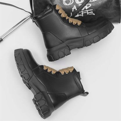 MLB LTHR-02 High-Top Combat Boots - Sneakernational