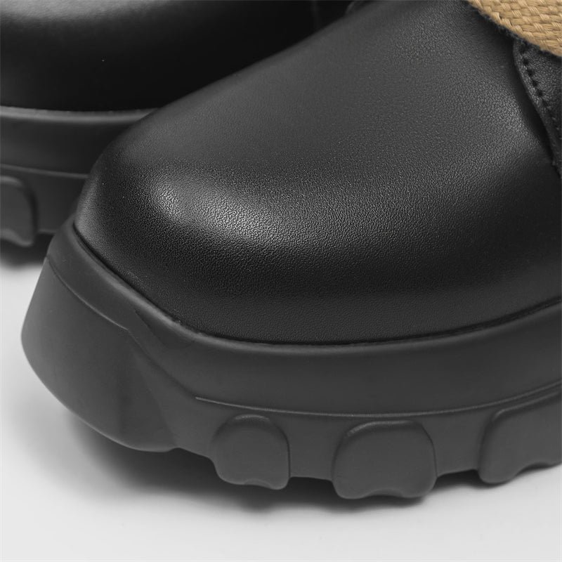 MLB LTHR-02 High-Top Combat Boots - Sneakernational