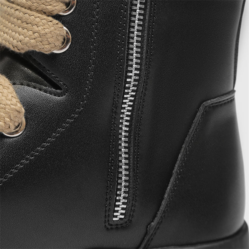 MLB LTHR-02 High-Top Combat Boots - Sneakernational