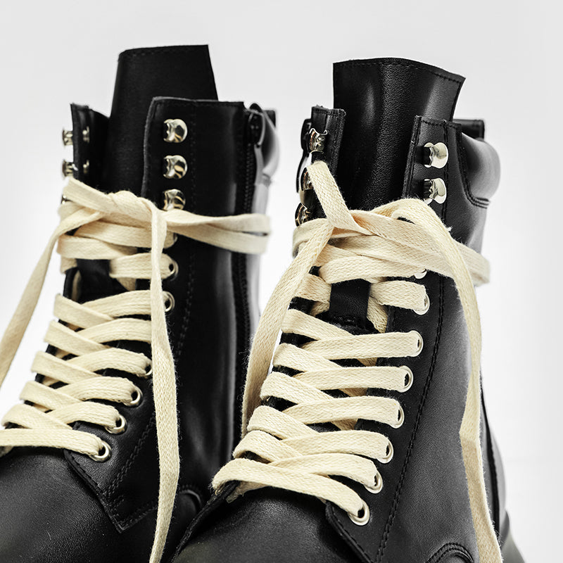 MLB LTHR-01 High-Top Combat Boots - Sneakernational