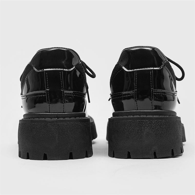 MLB LTHR-22 Glossy Platform Boots - Sneakernational