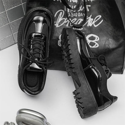 MLB LTHR-22 Glossy Platform Boots - Sneakernational