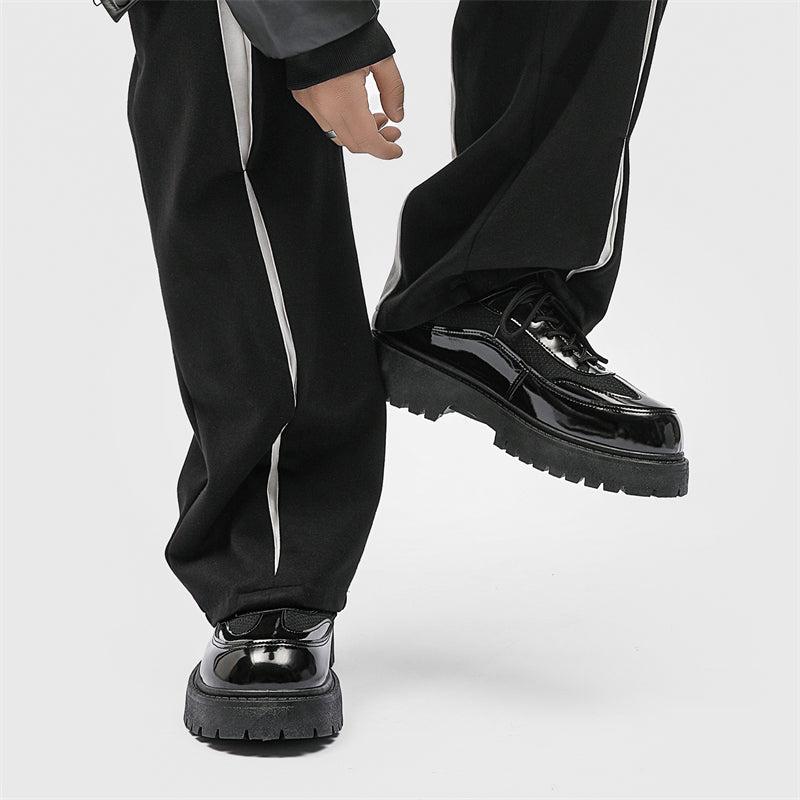 MLB LTHR-22 Glossy Platform Boots - Sneakernational