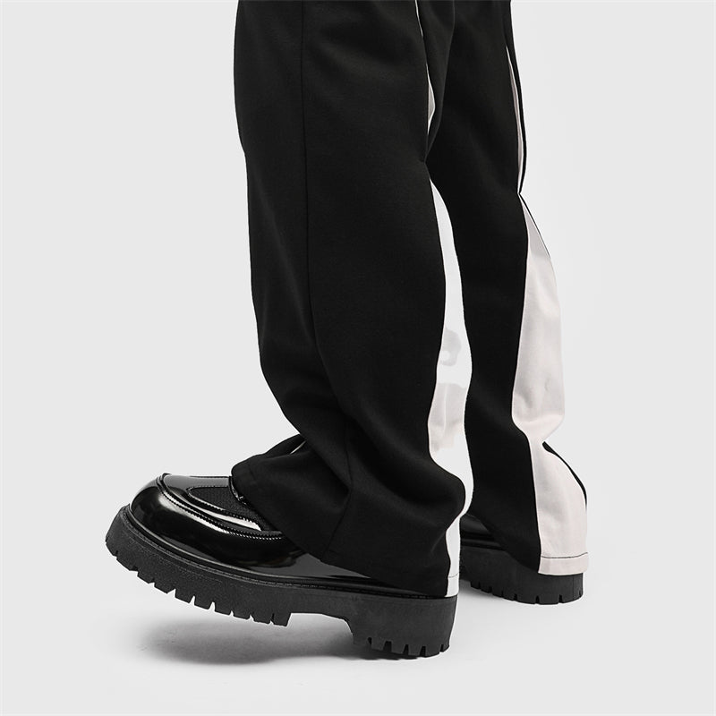 MLB LTHR-22 Glossy Platform Boots - Sneakernational