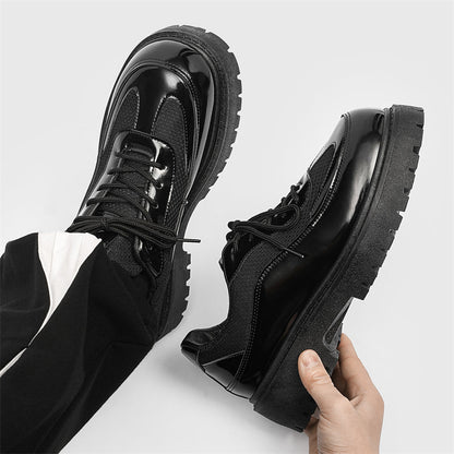 MLB LTHR-22 Glossy Platform Boots - Sneakernational