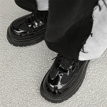 MLB LTHR-22 Glossy Platform Boots - Sneakernational