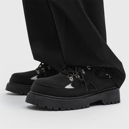 MLB LTHR-15 Chunky Utility Boots - Sneakernational