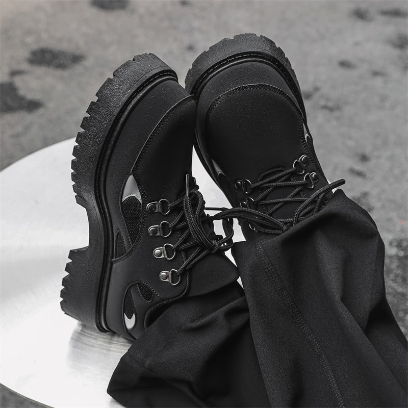 MLB LTHR-15 Chunky Utility Boots - Sneakernational