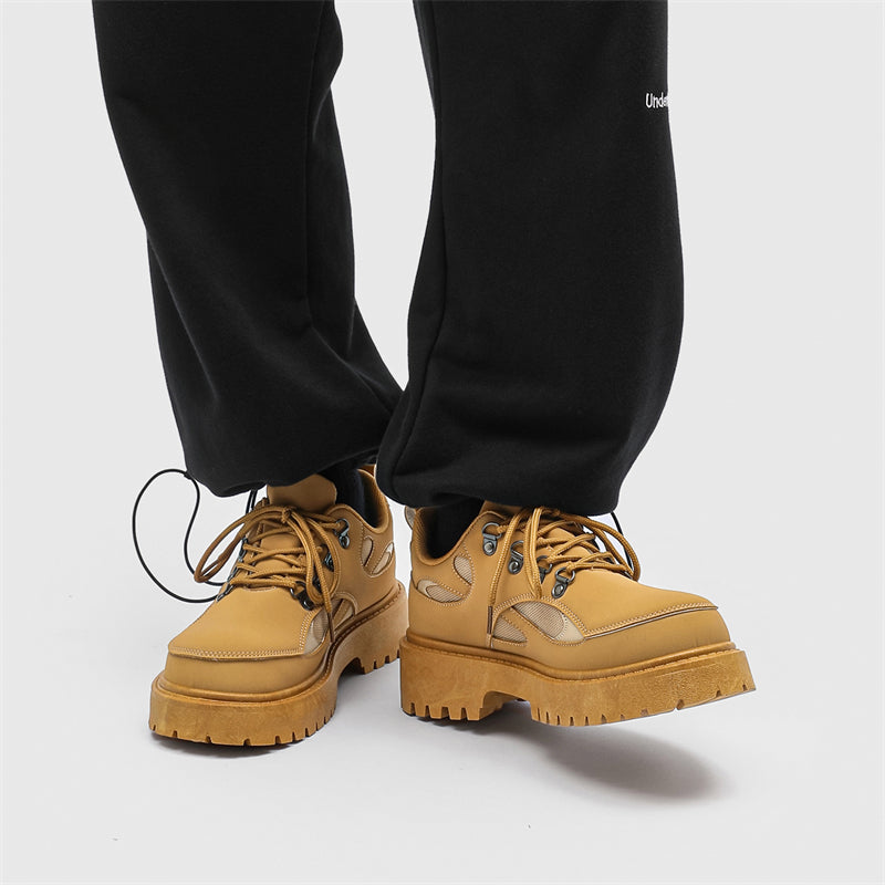 MLB LTHR-15 Chunky Utility Boots - Sneakernational