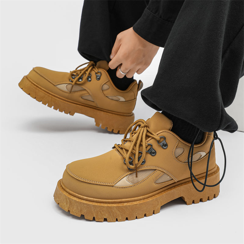 MLB LTHR-15 Chunky Utility Boots - Sneakernational