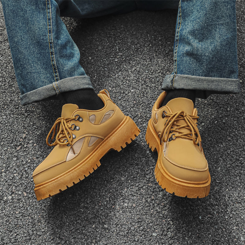 MLB LTHR-15 Chunky Utility Boots - Sneakernational