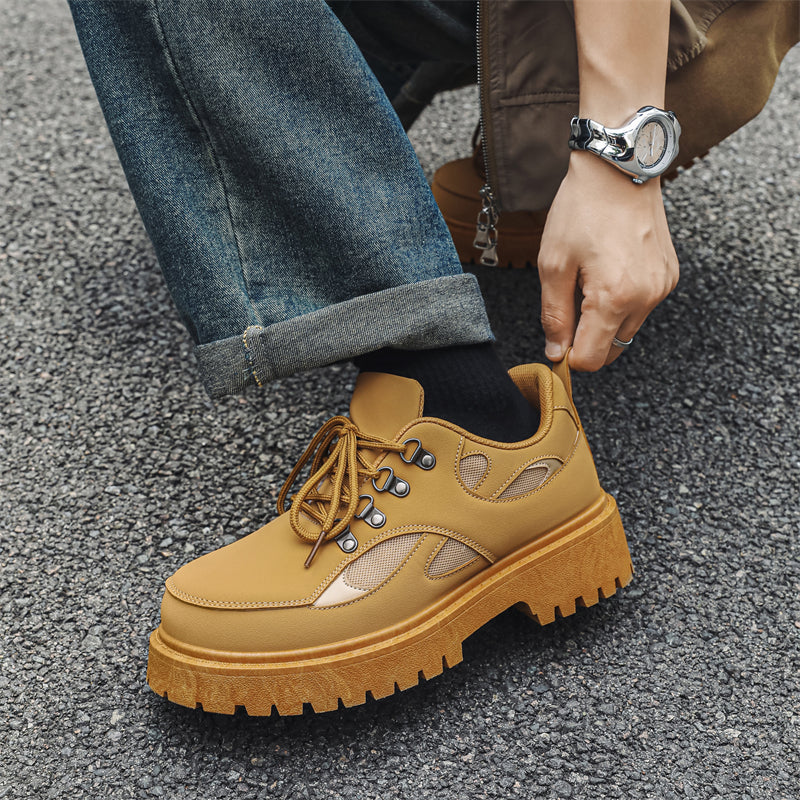 MLB LTHR-15 Chunky Utility Boots - Sneakernational