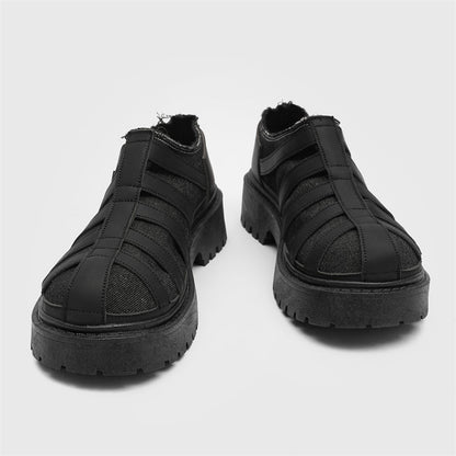 MLB LTHR-19 Chunky Platform Boots - Sneakernational