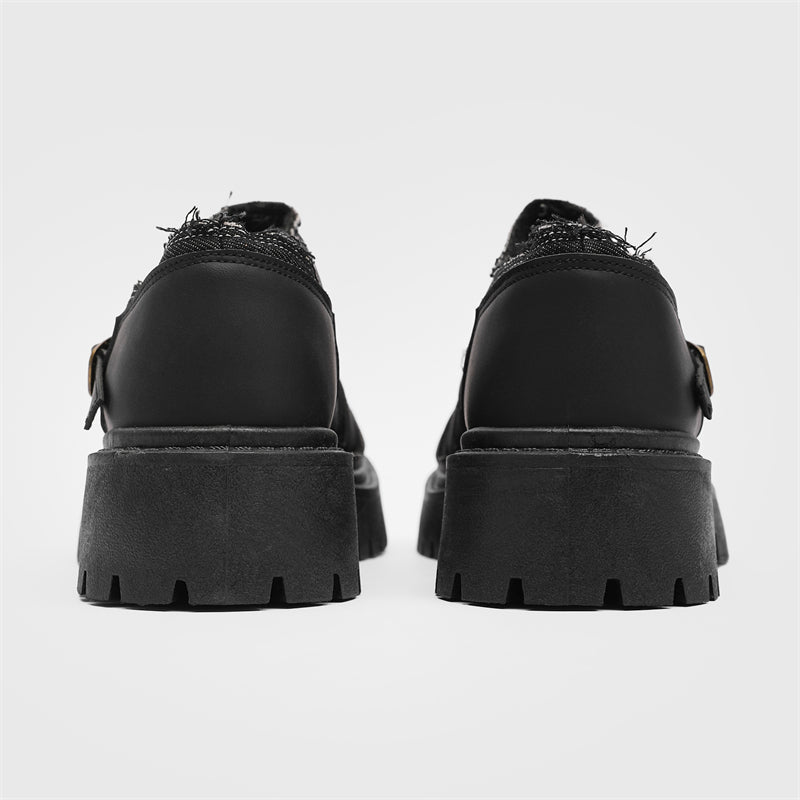 MLB LTHR-19 Chunky Platform Boots - Sneakernational