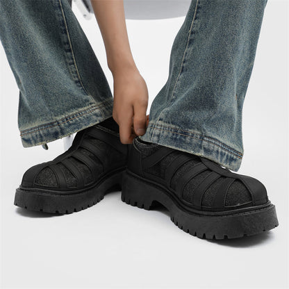 MLB LTHR-19 Chunky Platform Boots - Sneakernational