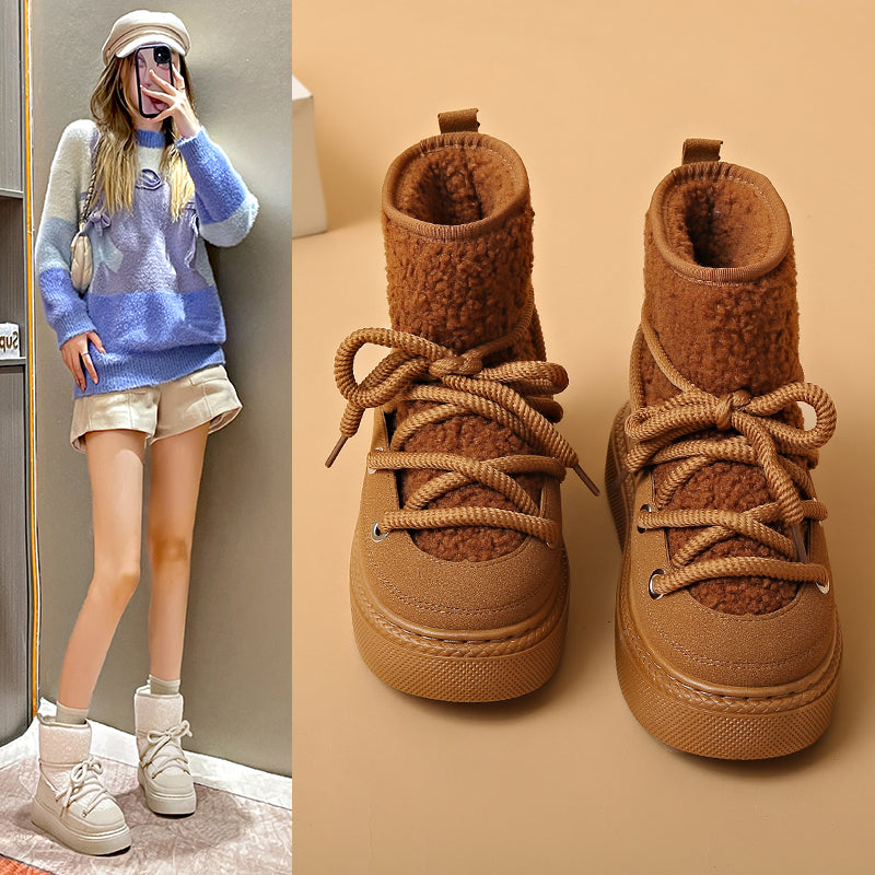 EOS Sherpa-Lined Alpine Boots - Sneakernational