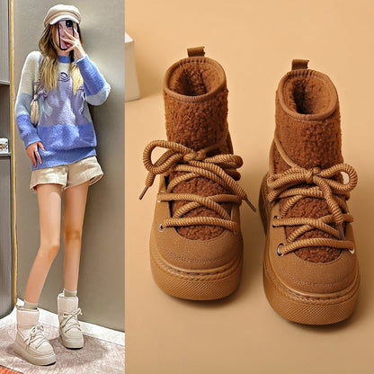 EOS Sherpa-Lined Alpine Boots - Sneakernational