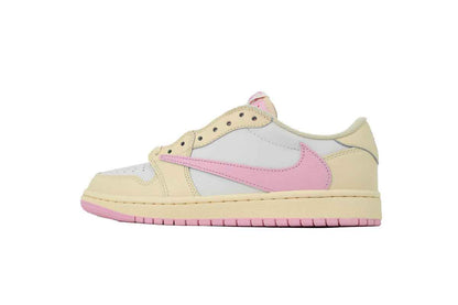 Travis Scott x Air Jordan 1 Low Soft Powder Pouring