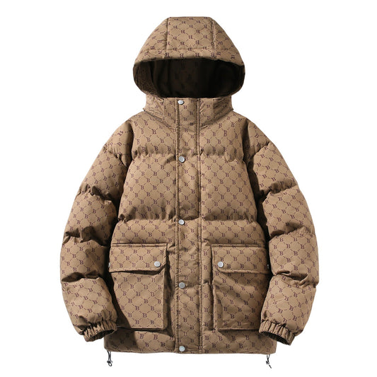 MLB LX05 Monogram Down Jacket - Bronzed Clay - Sneakernational
