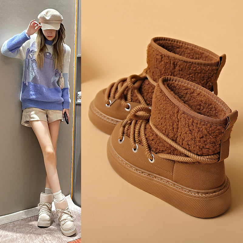 EOS Sherpa-Lined Alpine Boots - Sneakernational