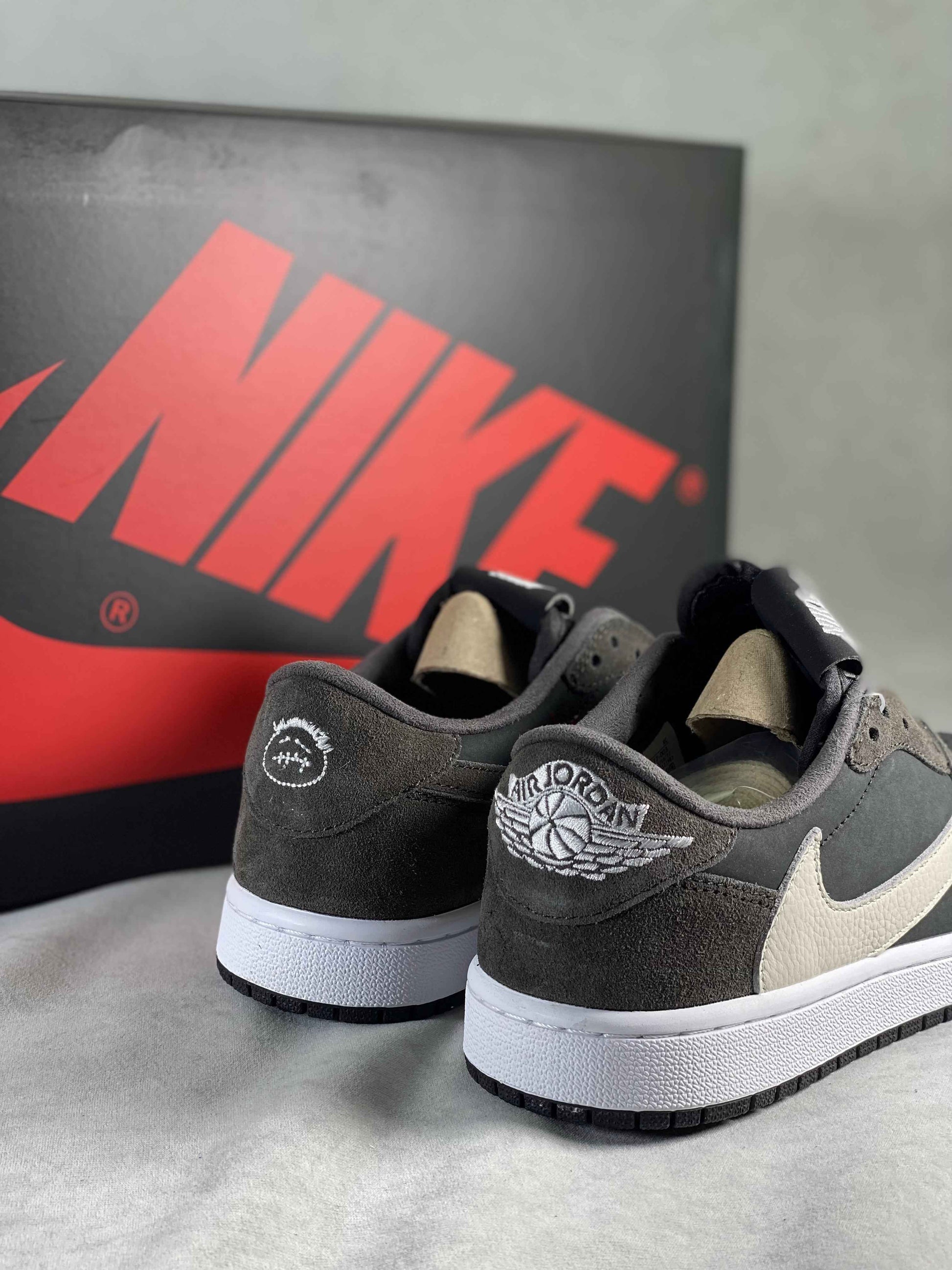 Custom Travis Scott x Fragment x Air Jordan 1 Low TS CQ4277 003
